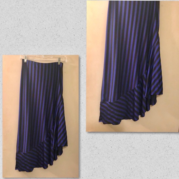 ❌SOLD❌ Zara Trafaluc Asymmetrical Ruffle maxi NWOT - Picture 5 of 8